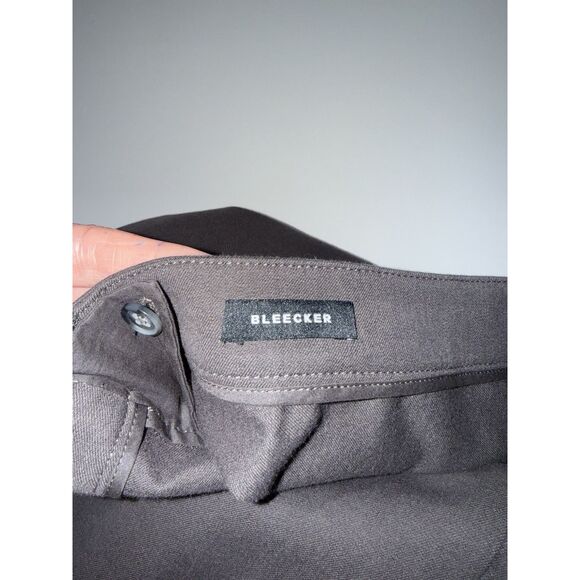 Lafayette 148 Bleecker Pants Brown Ankle Crop Dress Pants Zip Office Career 12 - Picture 12 of 13